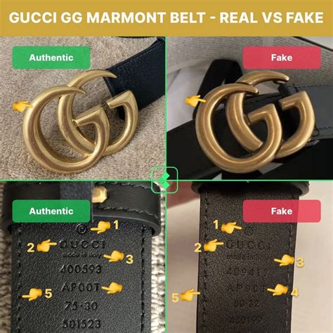 gucci belt authentic vs fake|authentic gucci belt box.